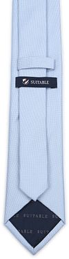 Suitable Silk Tie Light Blue