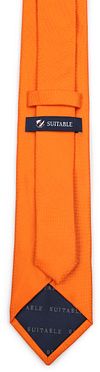Suitable Silk Tie Orange