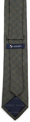 Suitable Slips Silke Small Paisley Olive Product / Achterkant
