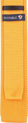 Suitable Dziany krawat żółty TK-03 Product / Achterkant