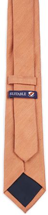 Suitable Linne Siden Slips Orange Product / Achterkant