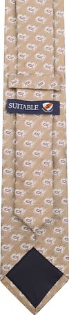 Suitable Slips Silke Paisley Beige Product / Achterkant