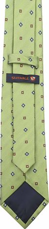Suitable Stropdas Groen F01-32 Product / Achterkant