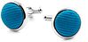 Boutons de Manchette Soie Bleu Océan F32 91007M32A
