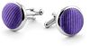 Silk Cufflinks Purple F30 91007M30A