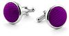 Zijde Manchetknoop Aubergine F28 91007M28A