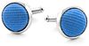 Zijde Manchetknoop Midden Blauw F05 91007M05A