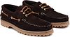 Suitable Chaussures Bateau Daim Marron