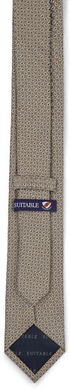 Suitable Slips Silke Paisley Beige Product / Achterkant