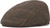 Barbour Wilkin Flat Cap Herringbone Donkergroen Product