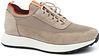 Passande Sneaker i Beige Mocka S1002-Beige