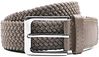 Suitable Vävd Bälte Taupe Khaki Riem Elastic Taupe