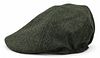 Suitable Flat Cap Wool Twill Dark green Product / Detail