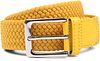 Suitable Braided Belt Yellow Riem Elastiek Geel order online | Suitable