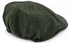 Suitable Flat Cap Wool Twill Mørkegrøn