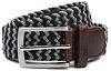 Suitable Ceinture tissée Anthracite Noir commander en ligne | Suitable Luxembourg