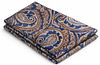 Suitable Reversible Pocket Square Brown On Navy Product