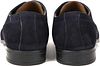 Zapato Giorgio Amalfi en ante azul marino intenso Product / Achterkant
