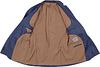 Suitable Veste de Costume De Lin Bleu Royal Product