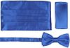 Suitable Set Kummerbund Flieg Einstecktuch Kobaltblau kaufen | Cumberbandset Cobalt | Suitable