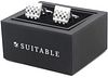 Cufflinks Square Checkered Silver Product