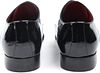 Giorgio Vernice Schwarz Lackschuh Product / Achterkant