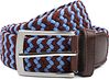 Suitable Ceinture tissée Marron Bleu commander en ligne | Suitable Luxembourg