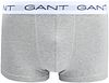Gant Boxers trunk Lot de 3 Noir Gris Blanche