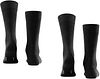 Falke Happy Socken 2 Paar Schwarz Product / Achterkant