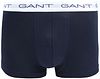 Gant Boxershorts Trunk 3-Pakke Marinblå Vit Röd
