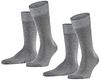 Falke Happy Socken 2er-Pack Grau Melange Product