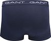 GANT boxershorts 3-pak grå Product / Achterkant