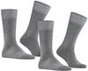 Falke Happy Socks 2 Paires Gris Melangé Product
