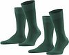 Falke Glade sokker 2-pak mørkegrøn Product