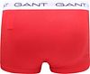Gant Boxershorts 3-Pack Rood Product / Achterkant