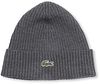 Lacoste Knitted Beanie Wool Anthracite order online | RB0001-050 | Suitable Liechtenstein