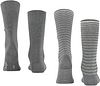 Burlington Everyday 2-Pack a righe grigio Product / Achterkant