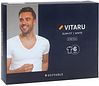 Suitable Vitaru T-shirt Djup V-hals Vit 6-pack Verpakking