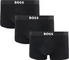 BOSS Kort Bokseshorts One 3-Pack Sort 001 50544263-001