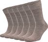 Suitable Chaussettes Mérinos Taupe Lot de 6 989620103000-Taupe-2 pack commander en ligne | Suitable