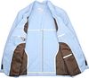 Suitable Sports Jacket Face Print Light Blue Product / Detail