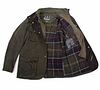 Barbour Wachsjacke Ogston Olive Product / Detail
