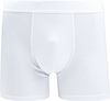Alan Red Boxer Shorts White 2-Pack