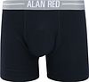 Alan Red Boxershorts Marineblå 2Pakke Product