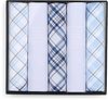 Suitable Fazzoletti Blu HANK-CHECK-BLUE-25.02