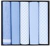 Køb Suitable Lommetørklæder 5-Pakke Mønster Lyseblå HANK-LIGHTBLUE-STBL-32 | Suitable