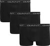 Gant Boxers Trunk 3-Pack Black order online | 900013003-5 | Suitable Liechtenstein