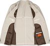 Suitable Blazer med Ansiktstrykk Sand Product / Detail