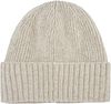 Barbour Beanie Carlton Wolle Greige Product / Achterkant