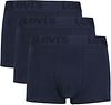 Levi's Boxer-shorts Lot de 3 Bleu Foncé Uni 905042001-002 commander en ligne | Suitable